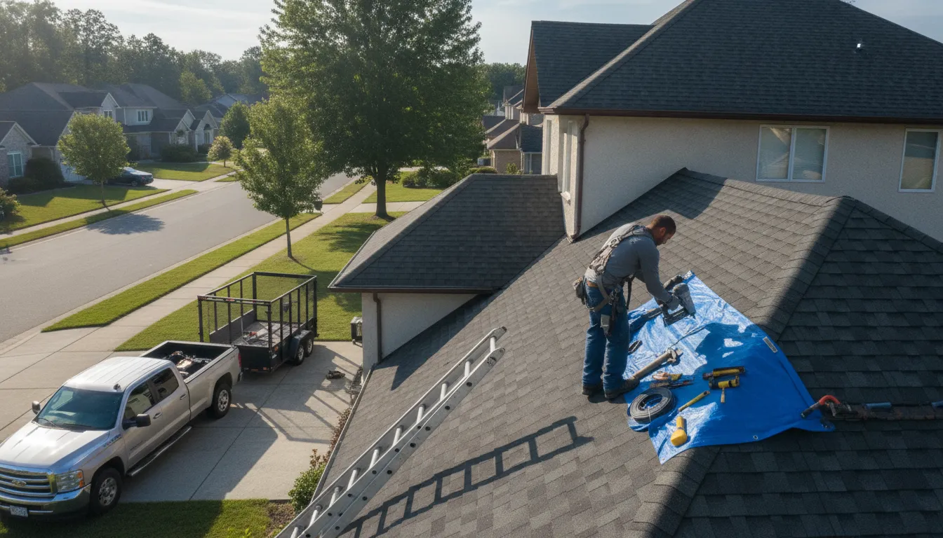 Roofing in Pauline